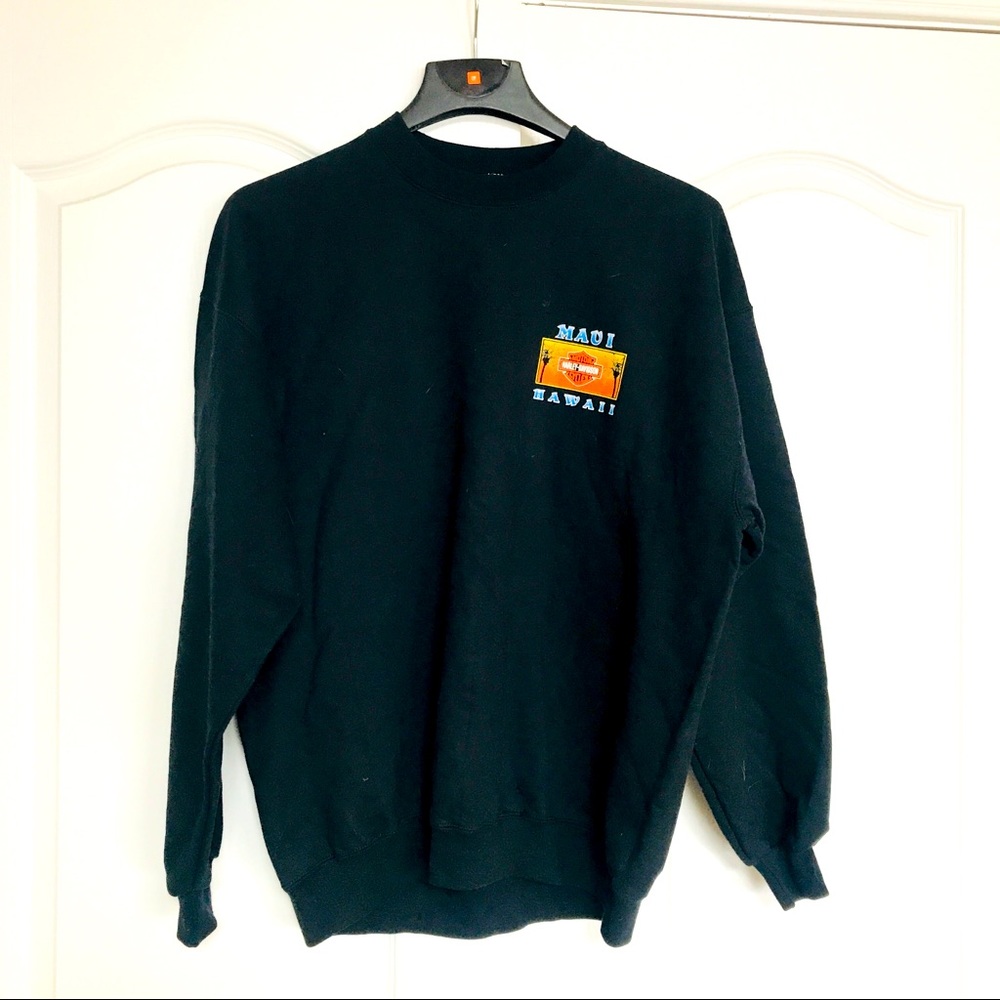 Harley-Davidson Black Sweatshirt Hawaii Size XXL